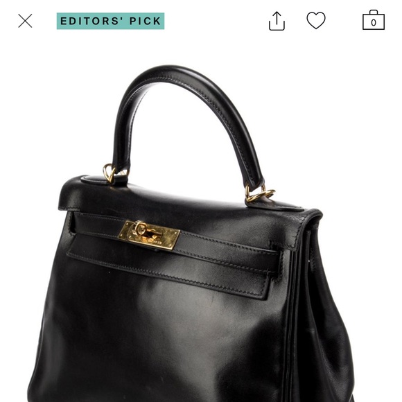 Hermes Box Kelly Retourne 28 - Picture 3 of 13